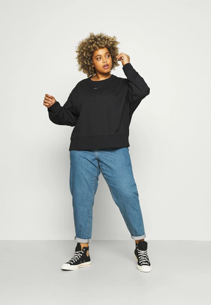 Nike Sportswear CREW PLUS - Sweatshirt - Black - Image 2