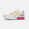 Nike Sportswear ZOOM AIR FIRE - Trainers - Summit White/white/light Orewood Brown/pink Prime/volt