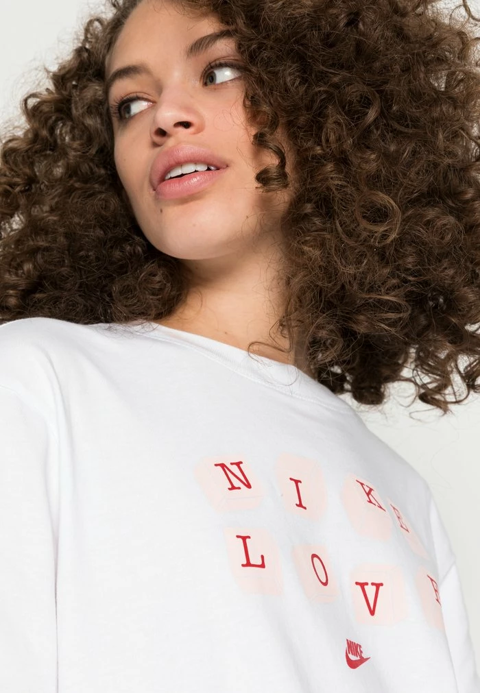 Nike Sportswear TEE - Print T-shirt - White - Image 5