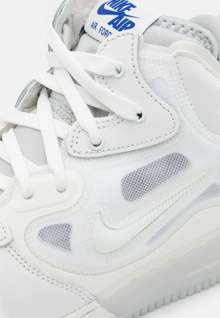 Nike Sportswear AIR FORCE 1 MID REACT - High-top Trainers - Summit White/grey Fog/barely Grape/old Royal - Image 6