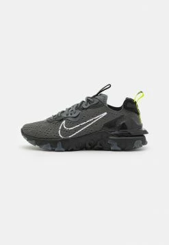 Nike Sportswear REACT VISION WT UNISEX - Trainers - Iron Grey/white/volt/black