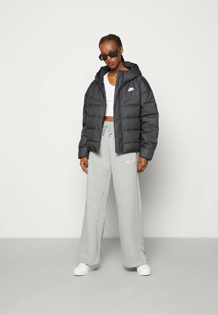 Nike Sportswear PANT WIDE - Tracksuit Bottoms - Grey /sail - Image 2