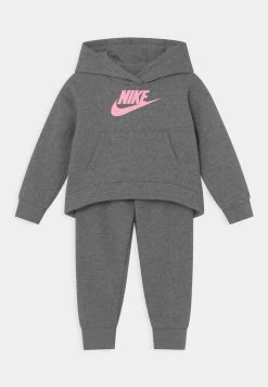 Nike Sportswear CLUB SET - Tracksuit - Carbon Heather