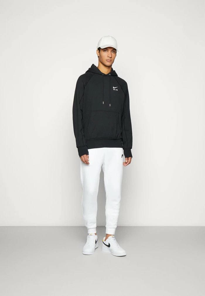 Nike Sportswear AIR HOODIE - Sweatshirt - Black/white - Image 2
