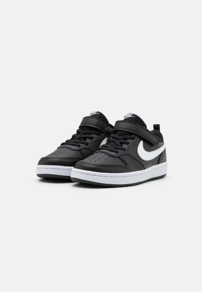 Nike Sportswear COURT BOROUGH 2 UNISEX - Trainers - Black/white - Image 2