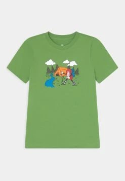 Nike Sportswear TEE BOXY - Print T-shirt - Chlorophyll