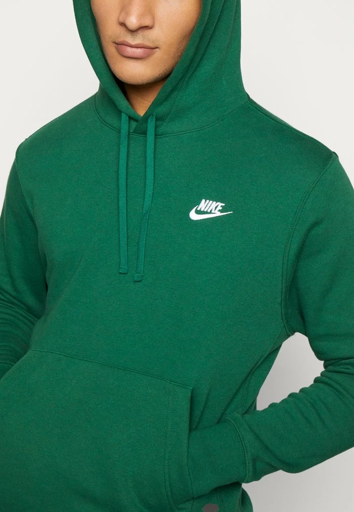 Nike Sportswear CLUB HOODIE - Hoodie - Gorge Green/gorge Green/white - Image 6