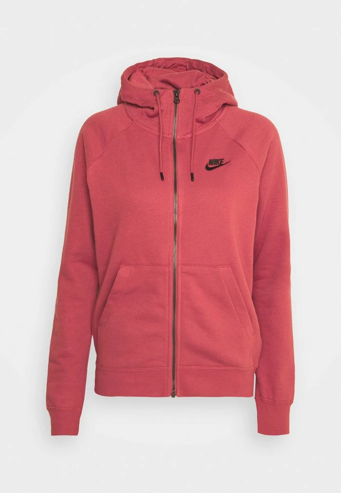 Nike Sportswear HOODIE - Zip-up Sweatshirt - Canyon Rust/black - Image 4