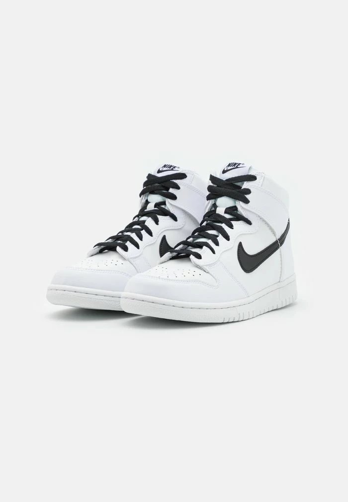 Nike Sportswear DUNK HIGH BG UNISEX - High-top Trainers - White/black/summit White - Image 2