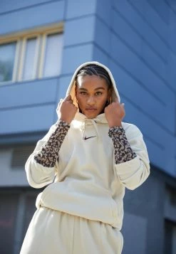 Nike Sportswear HOODIE COMO - Hoodie - Rattan