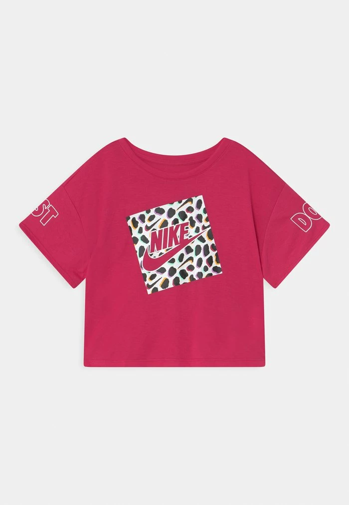 Nike Sportswear BOXY GRAPHIC TEE - Print T-shirt - Rush Pink