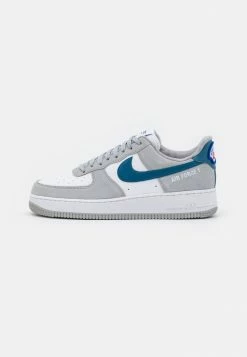 Nike Sportswear AIR FORCE 1 07 LV8 - Trainers - Light Smoke Grey/marina/white/white/hyper Royal