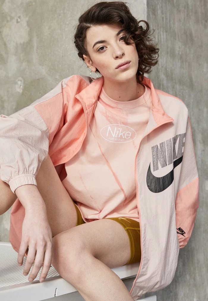 Nike Sportswear Windbreaker - Crimson Bliss/pink Oxford - Image 4