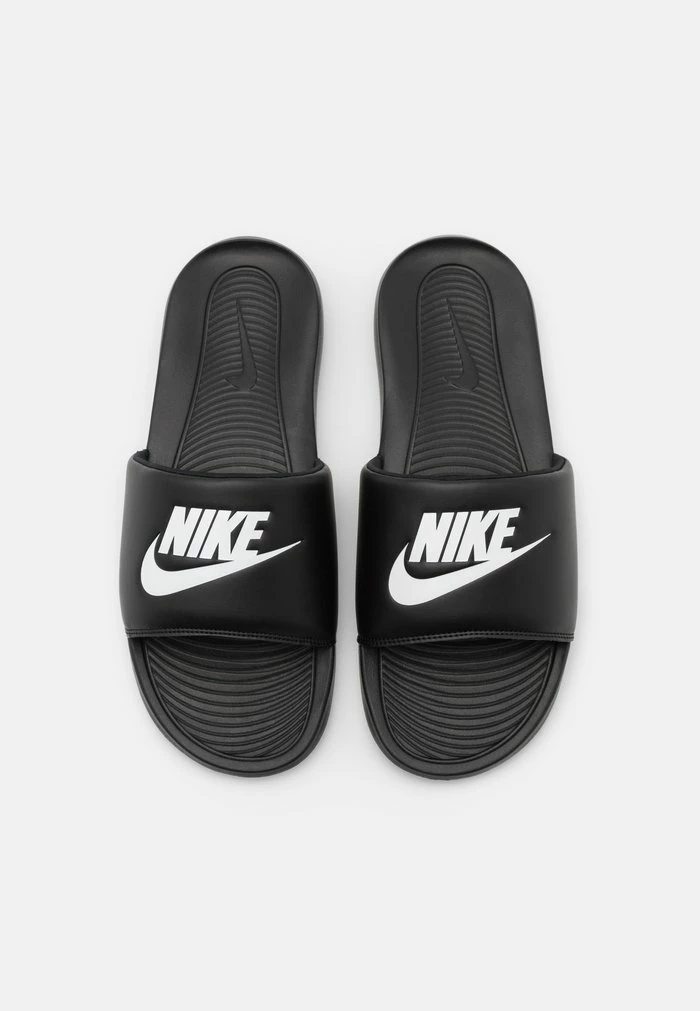 Nike Sportswear VICTORI ONE SLIDE - Mules - Black/white - Image 4