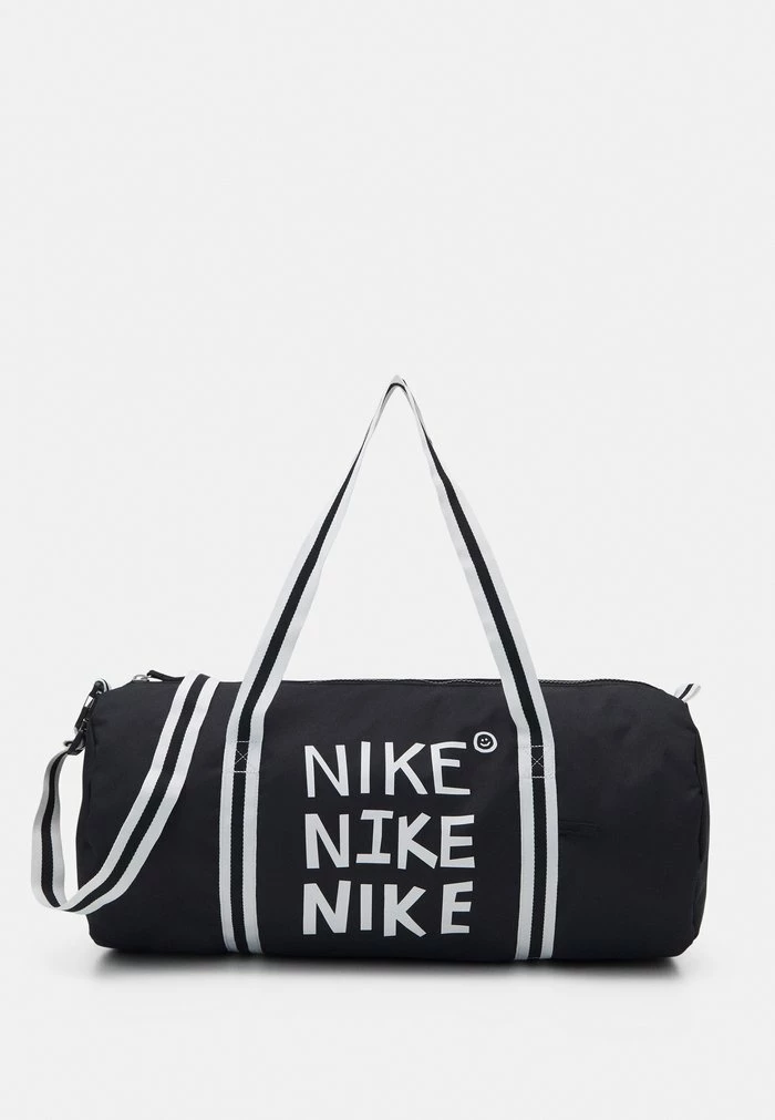 Nike Sportswear HERITAGE UNISEX - Sports Bag - Black/white