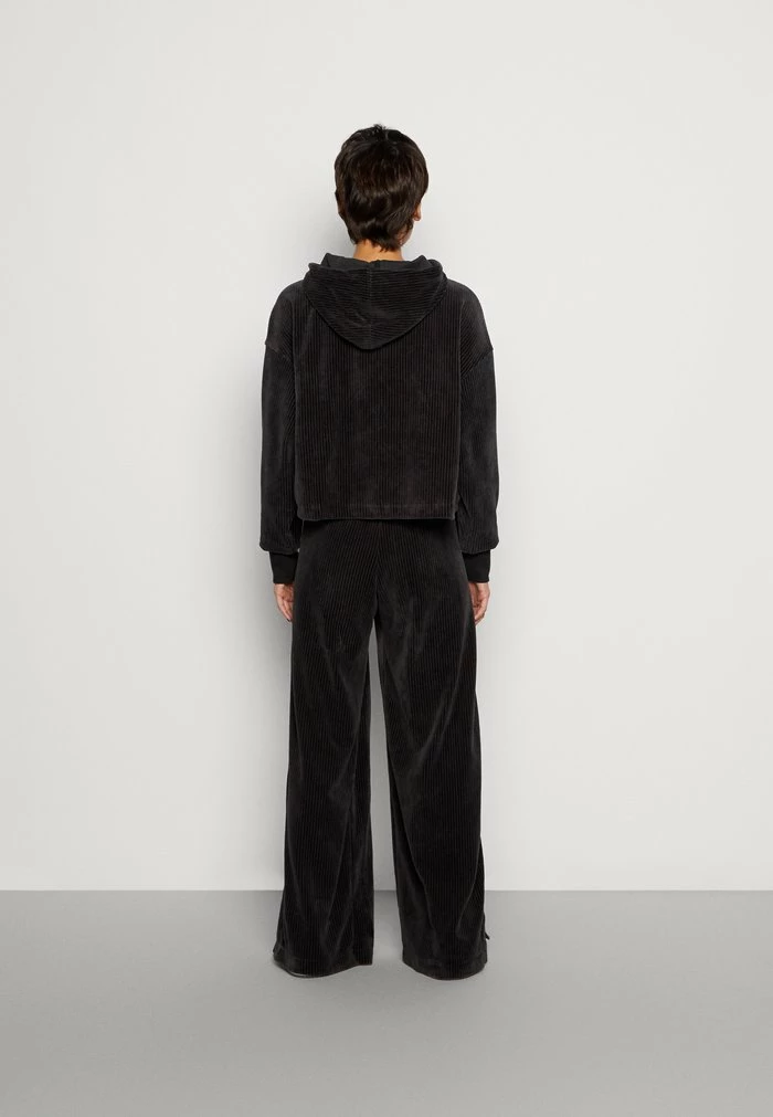 Nike Sportswear PANT WIDE - Tracksuit Bottoms - Black/sail - Image 3