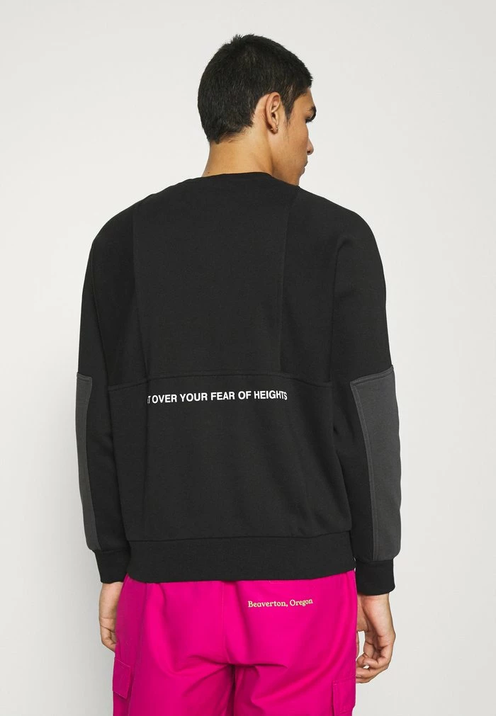Nike Sportswear AIR CREW - Sweatshirt - Black/anthracite/white - Image 3