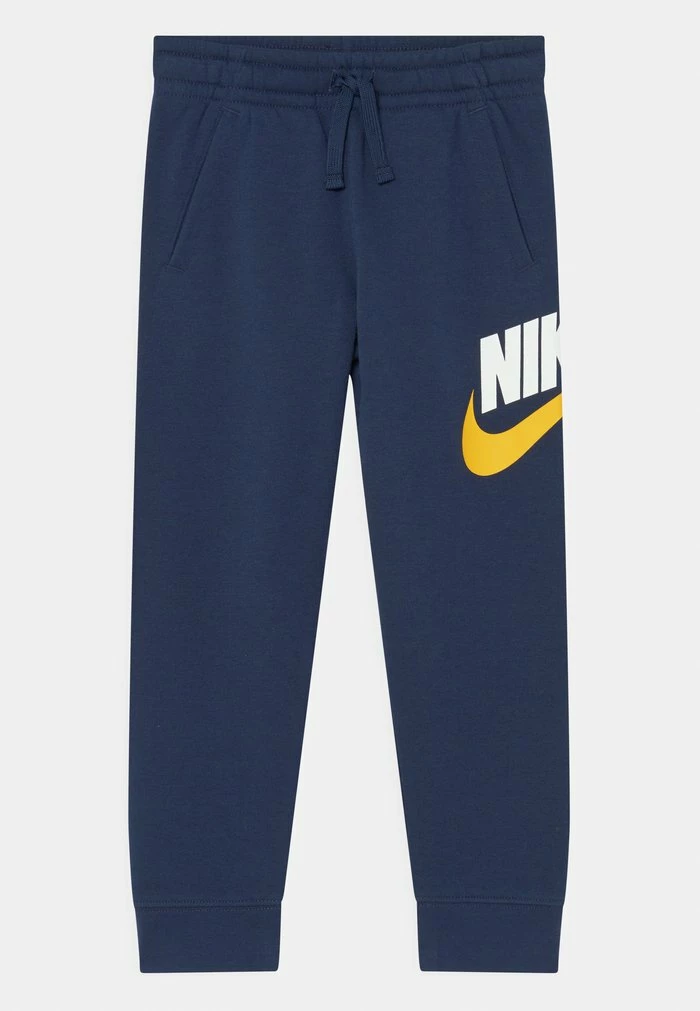 Nike Sportswear CLUB UNISEX - Tracksuit Bottoms - Midnight Navy/white