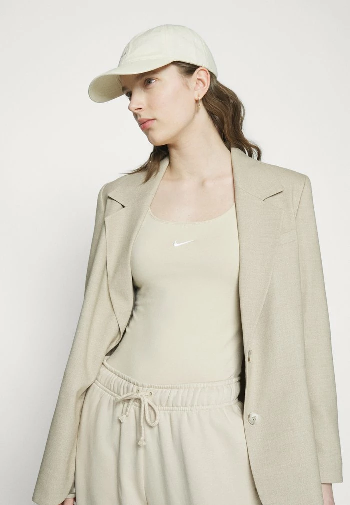 Nike Sportswear CAMI TANK - Top - Sanddrift/white - Image 7