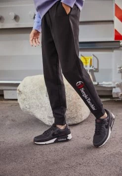 Nike Sportswear AIR MAX 90 - Trainers - Anthracite/black/team Red/summit White/white