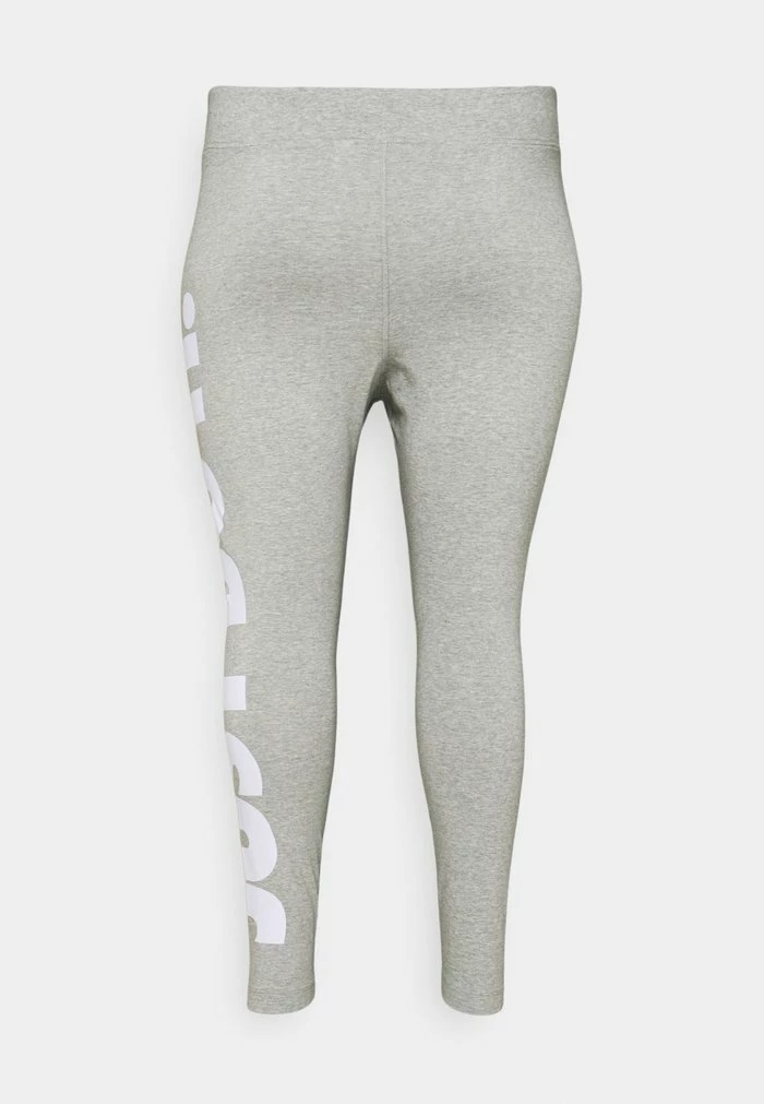 Nike Sportswear PLUS - Leggings - Trousers - Grey Heather/white - Image 2