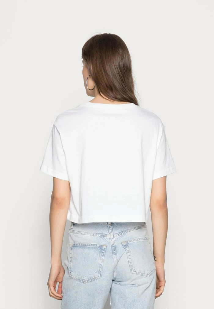 Nike Sportswear TEE - Print T-shirt - White/black - Image 3