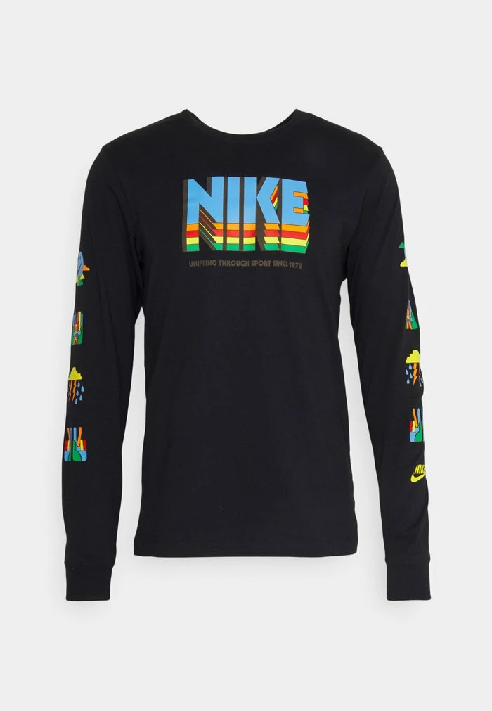 Nike Sportswear NSW TEE - Long Sleeved Top - Black - Image 4