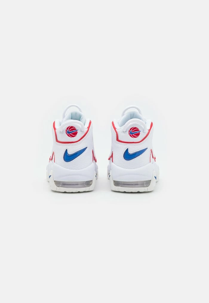 Nike Sportswear AIR MORE UPTEMPO 96 UNISEX - High-top Trainers - White/game Royal/university Red/sail - Image 3