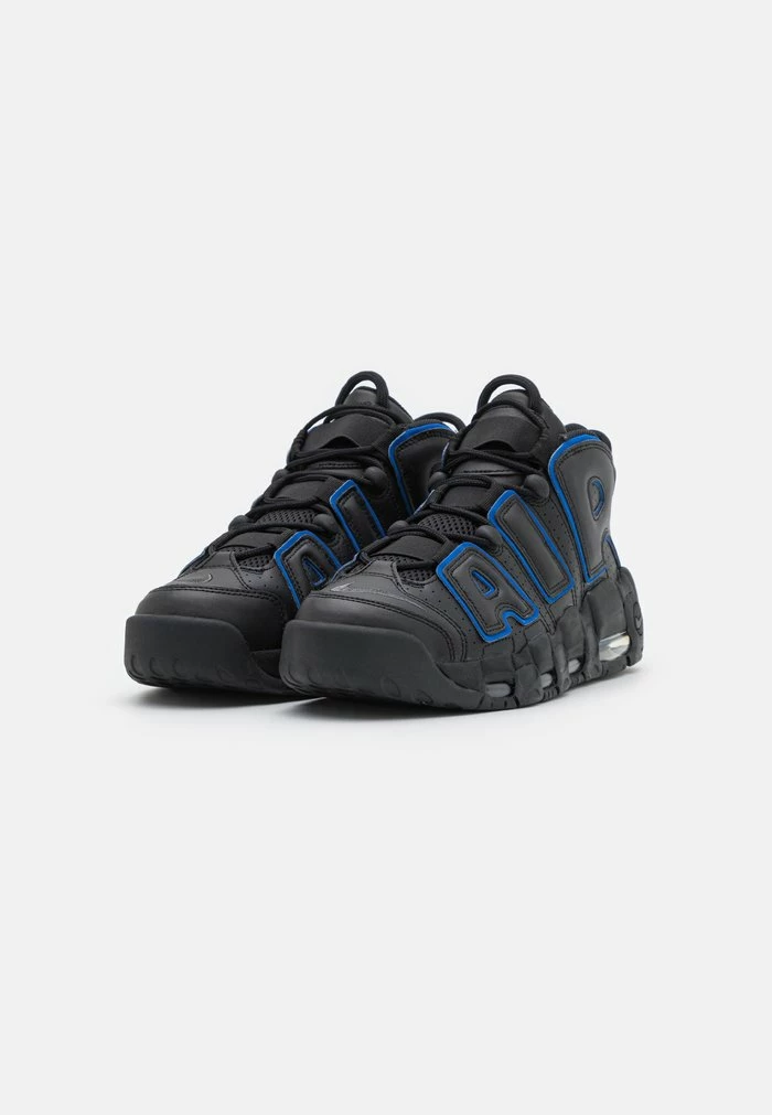Nike Sportswear AIR MORE UPTEMPO 96 RB - High-top Trainers - Black/iron Grey/game Royal - Image 2