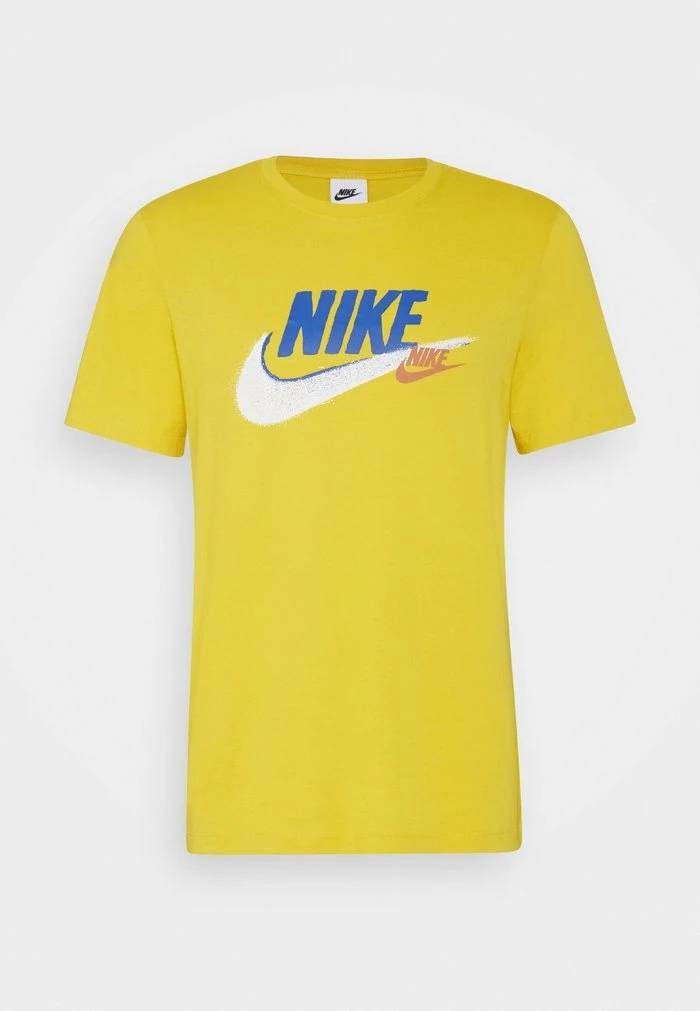 Nike Sportswear BRANDED TEE - Print T-shirt - Vivid Sulfur - Image 6