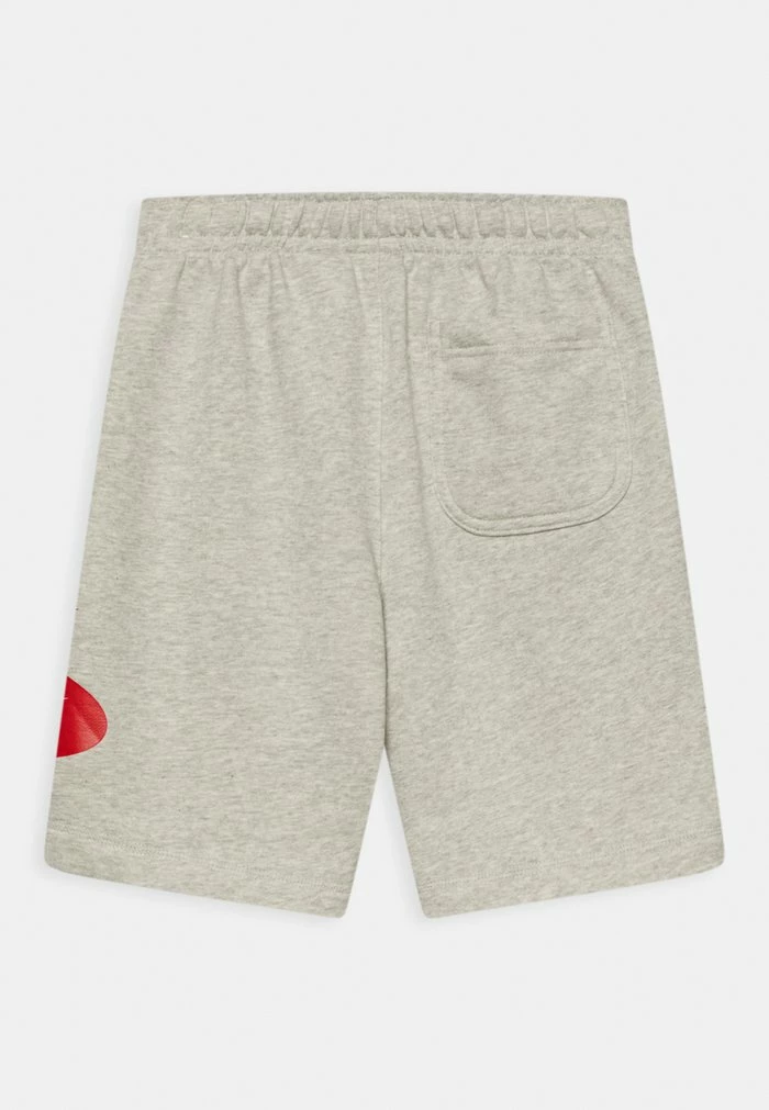 Nike Sportswear CORE UNISEX - Tracksuit Bottoms - Grey Heather/sail/(university Red) - Image 2