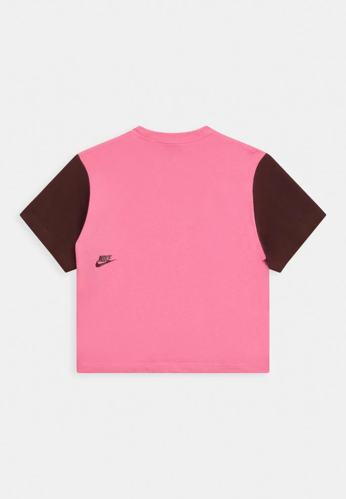 Nike Sportswear BOXY TEE - Print T-shirt - Pinksicle/burgundy Crush - Image 2