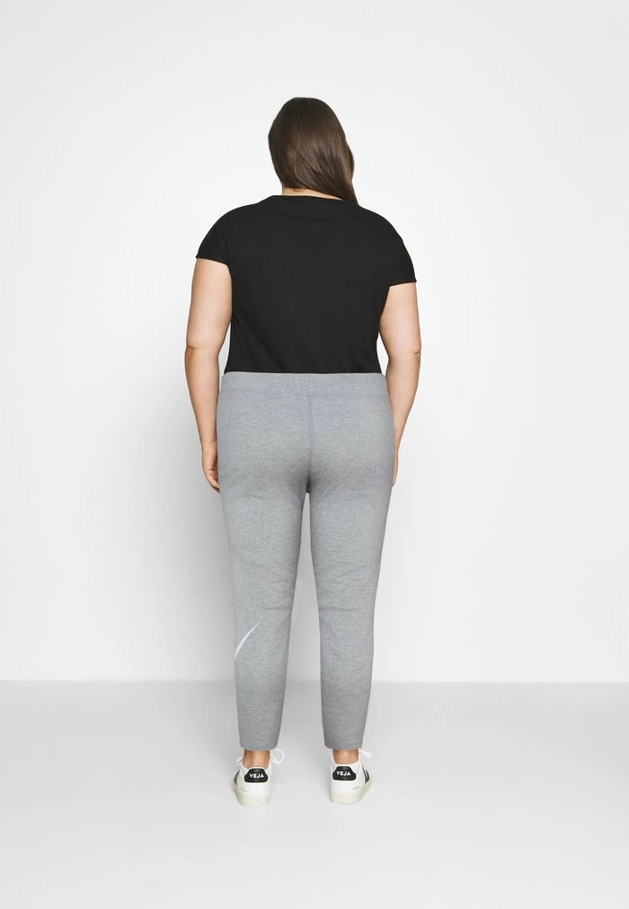 Nike Sportswear Leggings - Trousers - Grey Heather/white - Image 3