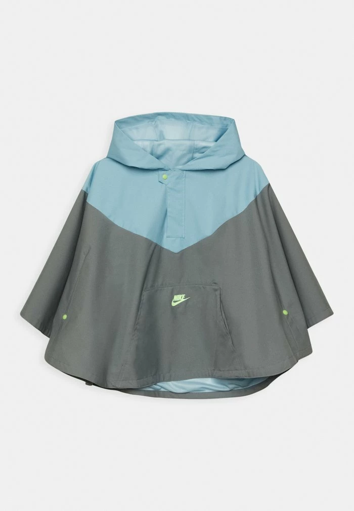 Nike Sportswear EASY ON UNISEX - Light Jacket - Worn Blue/smoke Grey/(lime Glow)