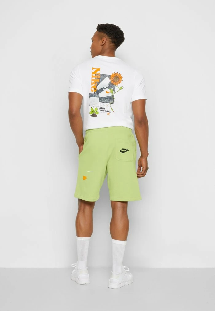 Nike Sportswear Shorts - Vivid Green/medium Blue - Image 4