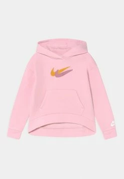 Nike Sportswear PRINT HOODIE - Sweatshirt - Pink Foam