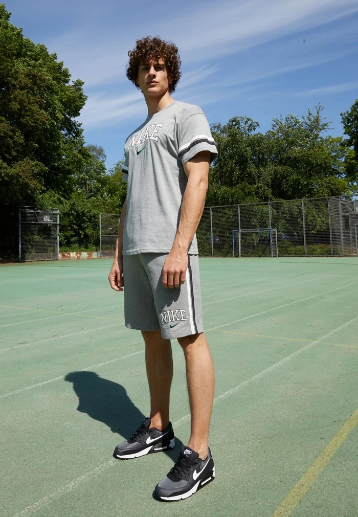 Nike Sportswear RETRO - Tracksuit Bottoms - Grey Heather