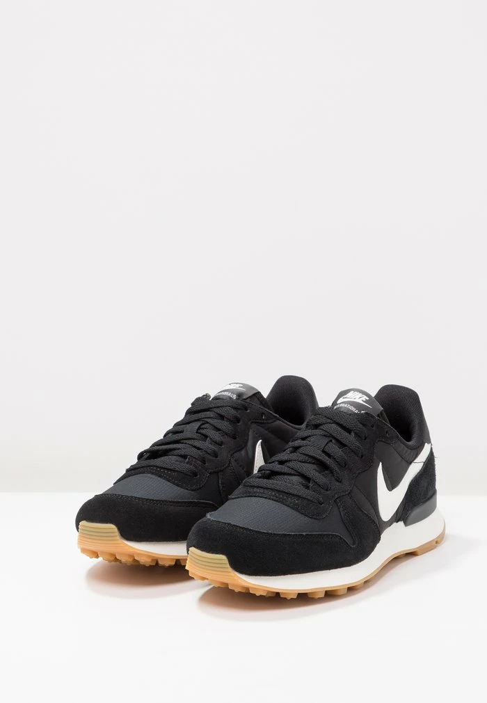 Nike Sportswear INTERNATIONALIST - Trainers - Black/summit White/anthracite/sail - Image 4
