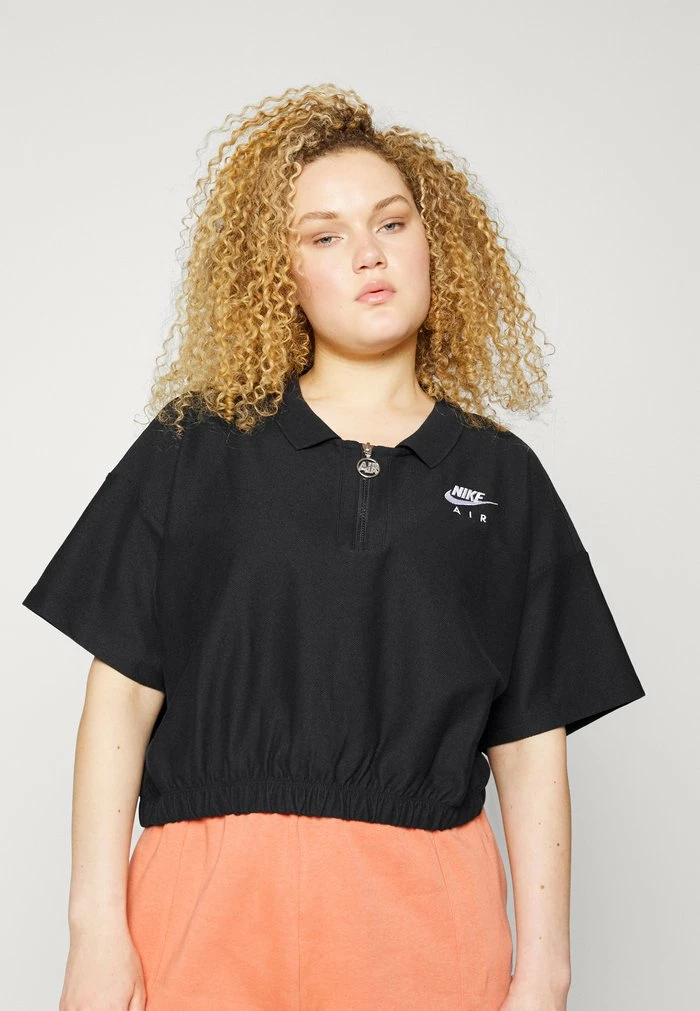 Nike Sportswear AIR - Polo Shirt - Black/white