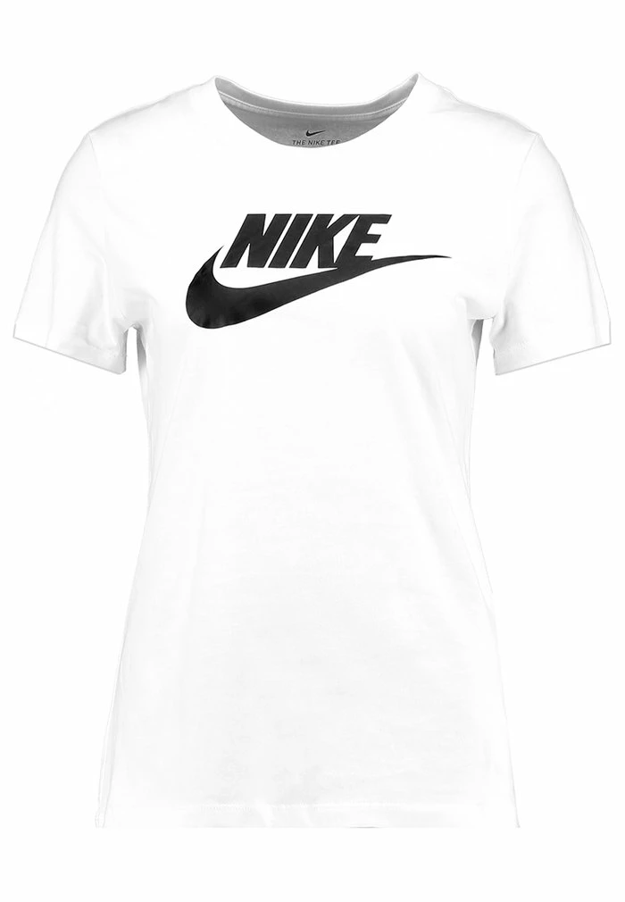 Nike Sportswear TEE ICON FUTURA - Print T-shirt - White/black - Image 4