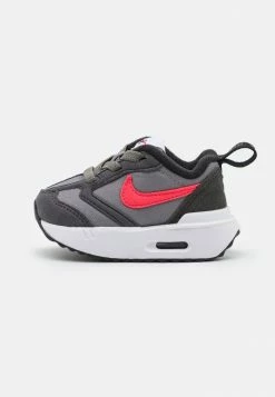 Nike Sportswear AIR MAX DAWN NN BT UNISEX - Trainers - Flat Pewter/siren Red/medium Ash/black