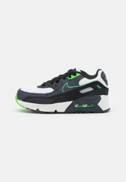 Nike Sportswear AIR MAX 90 SE 2 - Trainers - Black/obsidian/scream Green/summit White