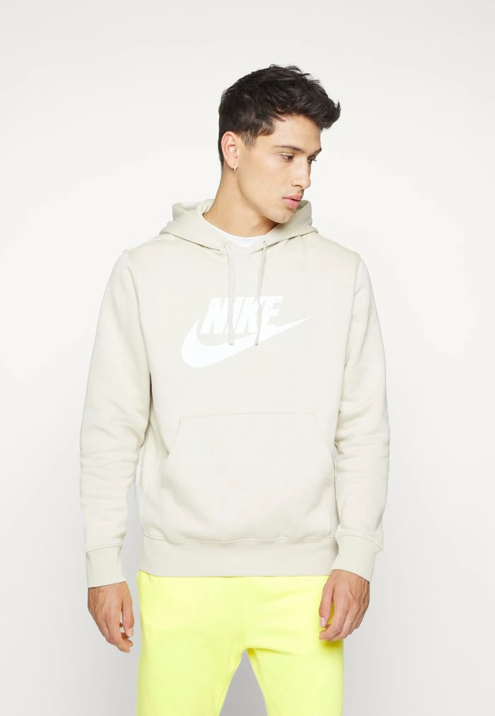Nike Sportswear CLUB HOODIE - Hoodie - Rattan/white - Image 4