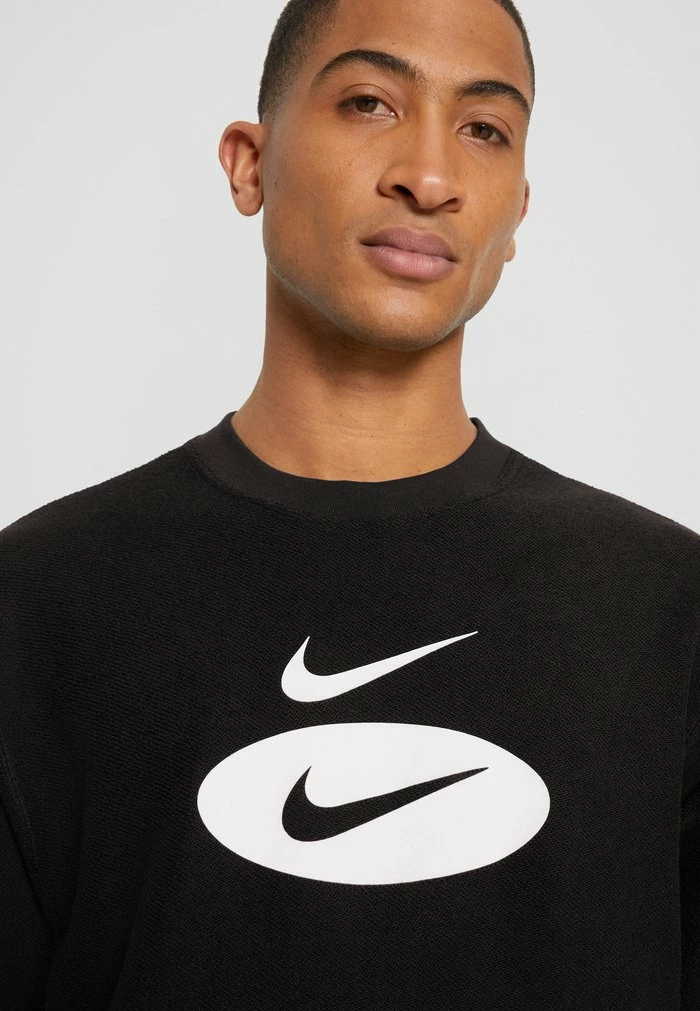 Nike Sportswear CREW - Sweatshirt - Black/smoke Grey/summit White - Image 7
