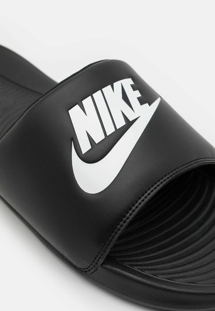 Nike Sportswear VICTORI ONE SLIDE - Mules - Black/white - Image 6