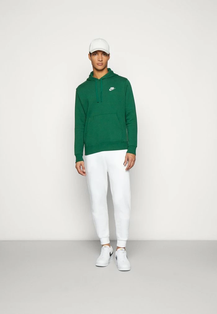 Nike Sportswear CLUB HOODIE - Hoodie - Gorge Green/gorge Green/white - Image 2