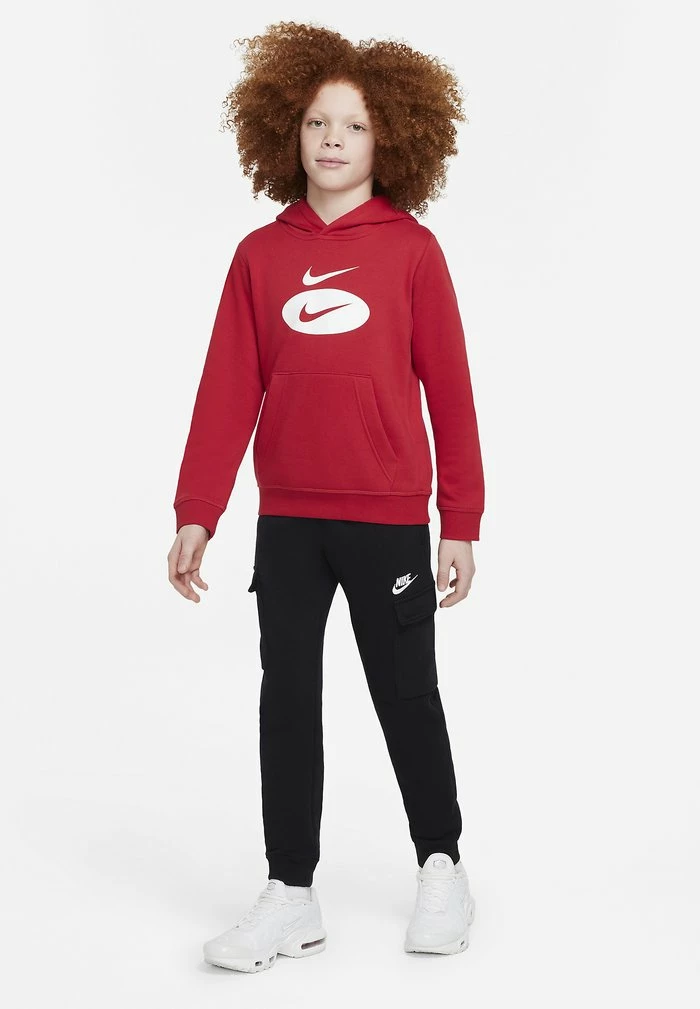 Nike Sportswear Hoodie - Gym Red/white