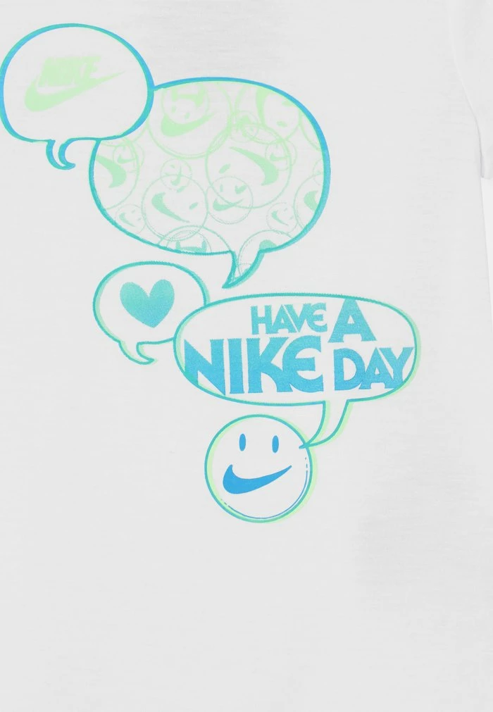 Nike Sportswear RECYCLED TEE - Print T-shirt - White - Image 3