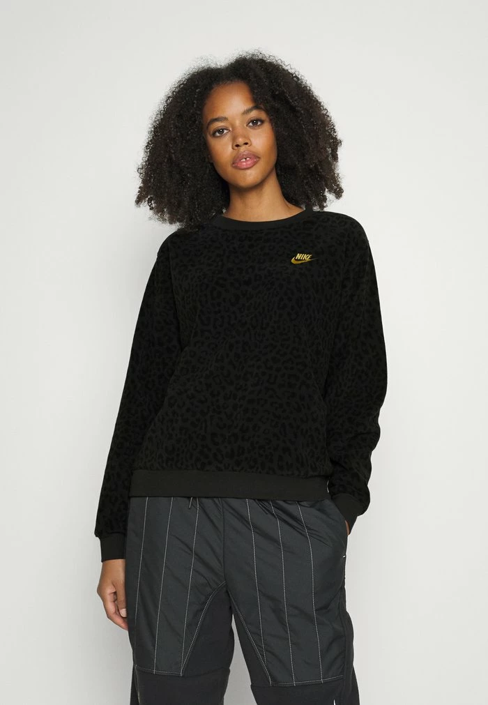 Nike Sportswear CREW - Fleece Jumper - Off Noir