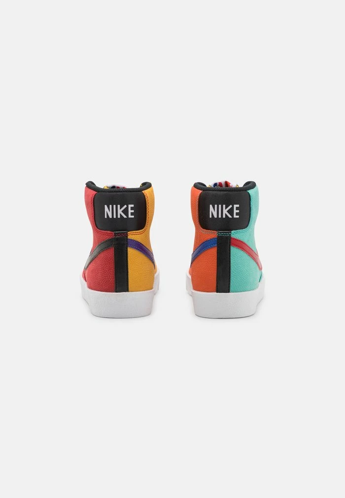 Nike Sportswear BLAZER MID '77 EMB - High-top Trainers - Washed Teal/gym Red/white/university Gold/mantra Orange/black - Image 3